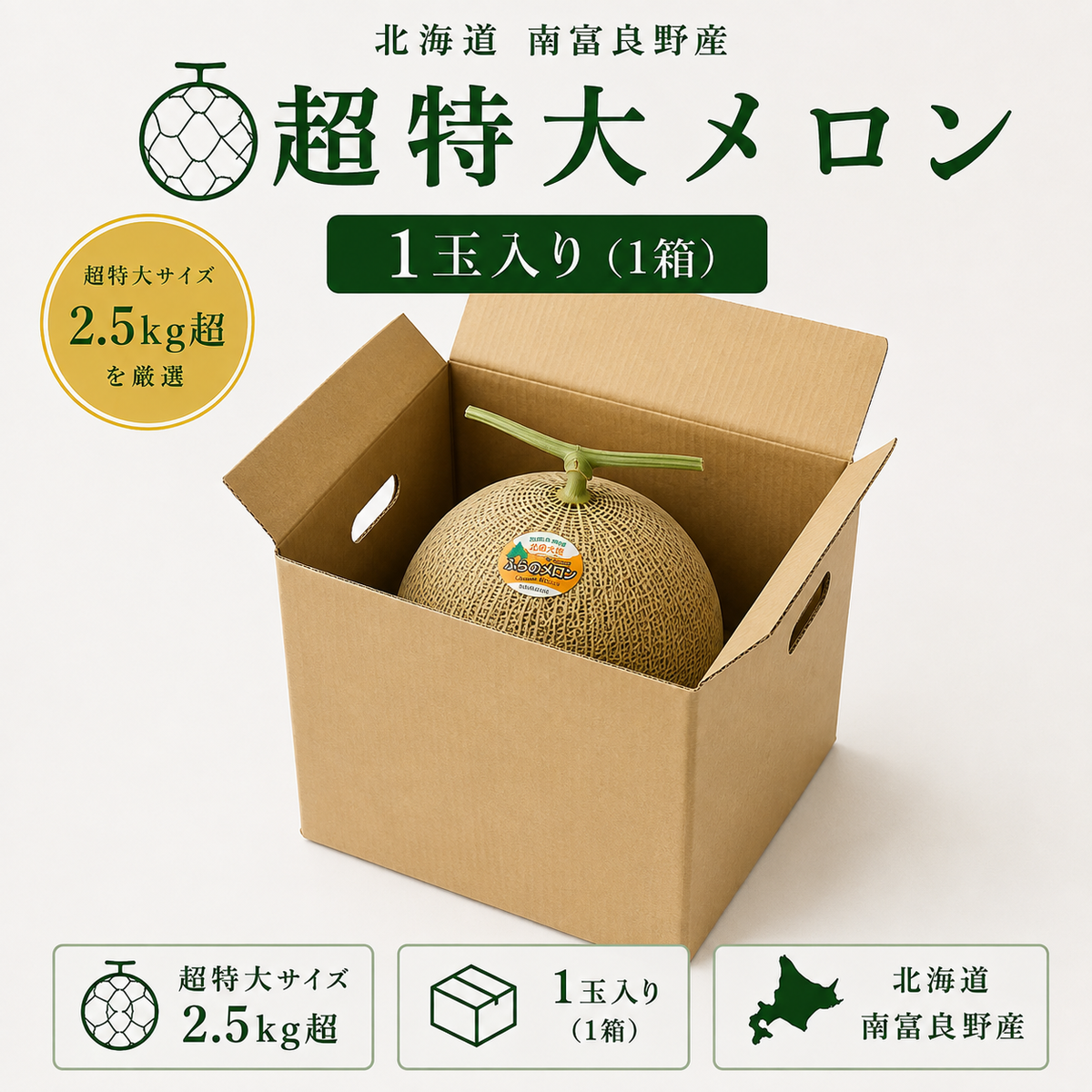 超特大メロン（1玉）