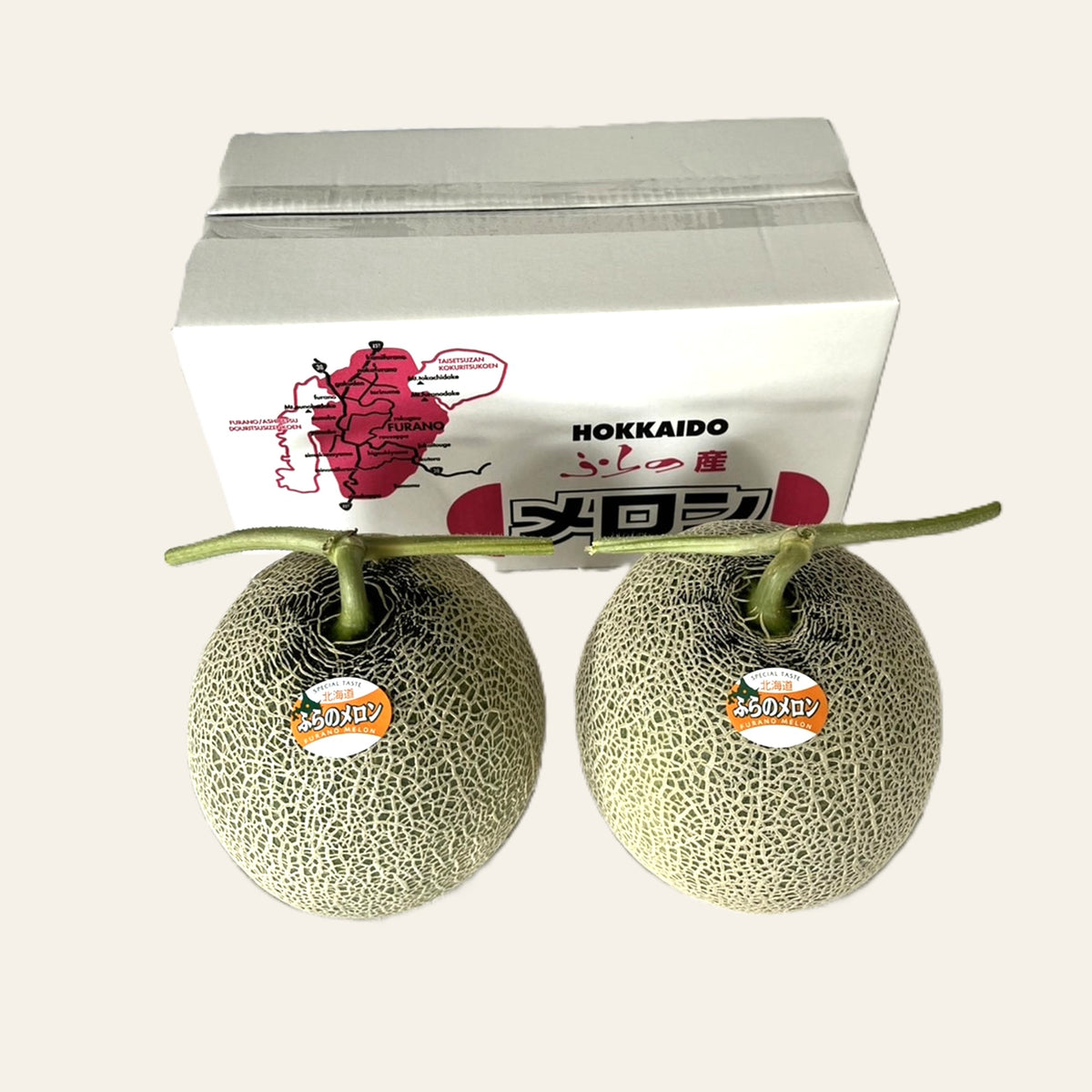 特大メロン 2玉入り（1箱）