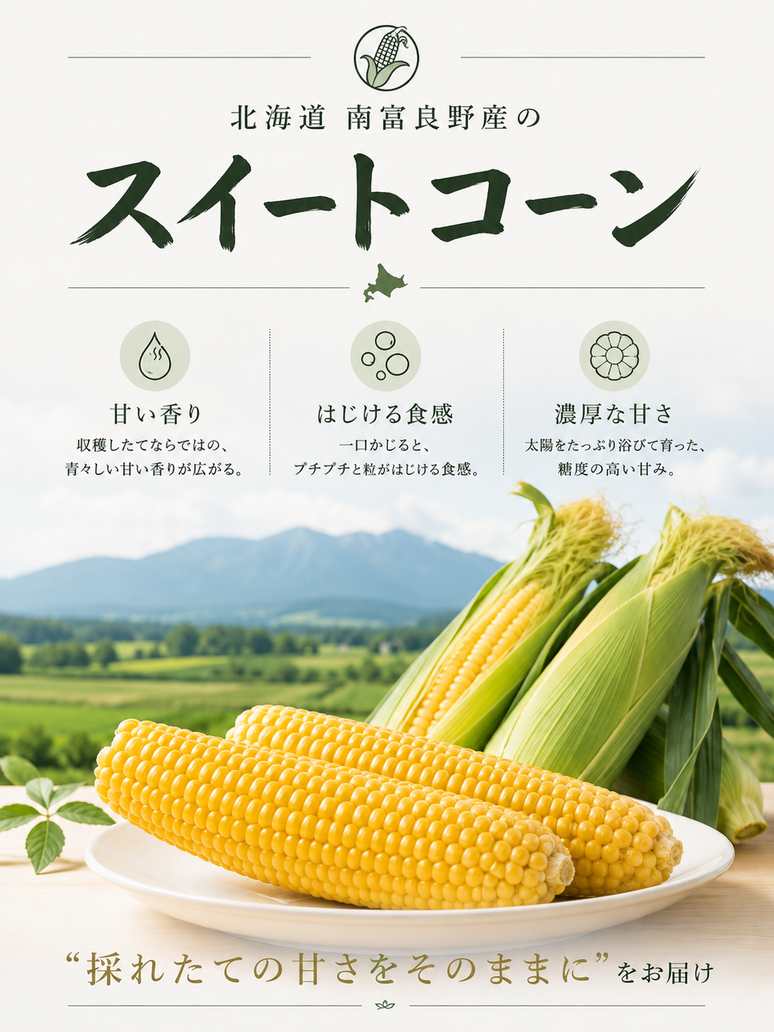 スイートコーン10本入り（2L）